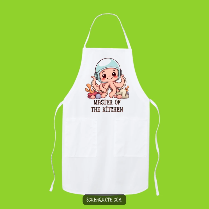 Funny Octopus Helmet Apron: Cook Up Some Fun with This Deep-Sea Chef Wear