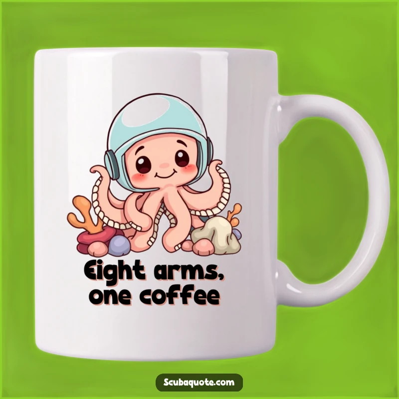 Funny Octopus Helmet Mug: A Curious Gift for Ocean Lovers and Adventure Seekers