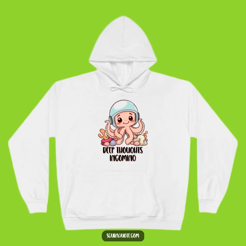 Cozy Funny Octopus Helmet Hoodie: Stay Warm with Ocean Vibes and Hilarious Style